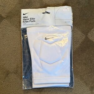 Nike Vapor Elite White Knee Pads
